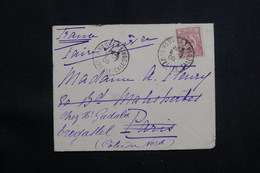 NOUVELLE CALÉDONIE - Enveloppe De Nouméa Pour La France En 1908, Affranchissement Plaisant - L 60679 - Storia Postale