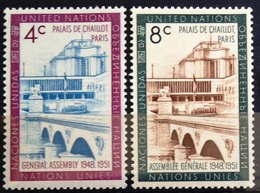 NATIONS-UNIS  NEW YORK                   N° 74/75                      NEUF** - Nuevos