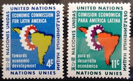 NATIONS-UNIS  NEW YORK                   N° 89/90                      NEUF* - Unused Stamps