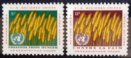 NATIONS-UNIS  NEW YORK                   N° 112/113                      NEUF** - Unused Stamps