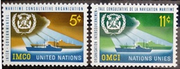 NATIONS-UNIS  NEW YORK                   N° 119/120                      NEUF** - Unused Stamps