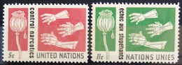 NATIONS-UNIS  NEW YORK                   N° 127/128                      NEUF** - Unused Stamps