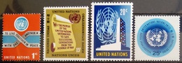 NATIONS-UNIS  NEW YORK                   N° 141/144                      NEUF** - Unused Stamps