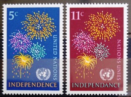 NATIONS-UNIS  NEW YORK                   N° 163/164                      NEUF** - Nuevos