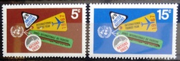 NATIONS-UNIS  NEW YORK                   N° 170/171                      NEUF** - Unused Stamps