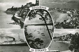 DINARD SOUVENIR MULTIVUES PAQUEBOT LE FALAISE - Dinard