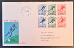 SWEDEN 1966 - FDC - 546, 547, 548 To Germany - FDC