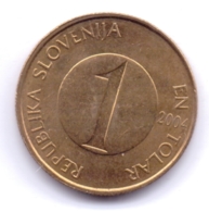SLOVENIA 2004: 1 Tolar, KM 4 - Slovénie
