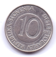 SLOVENIA 2002: 10 Tolarjev, KM 41 - Slovénie