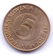 SLOVENIA 2000: 5 Tolarjev, KM 6 - Slovenia