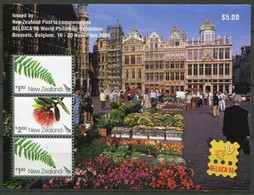 New Zealand Mi# Block 205 Postfrisch/MNH - Building - Fiscaux-postaux