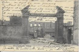 LATOUR ..-- Nels 32 , N° 51 . Ruines Du Vieux Château . 1908 Vers PARIS ( Mr Léon FRESSIER ) . Voir Verso . - Virton