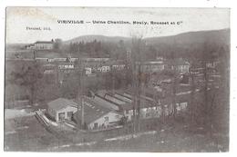 38  - CPA  De  VIRIVILLE  -  Usine  CHATILLON  ,  MOULY  , ROUSSET  Et  Cie - Viriville