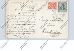 5042 ERFTSTADT - ERP, Postgeschichte, Tagesstempel 1913 & Vignette Jugendspende Für Kriegerwaisen - Erftstadt