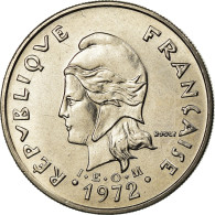 Monnaie, Nouvelle-Calédonie, 20 Francs, 1972, Paris, SPL, Nickel, KM:12 - Nouvelle-Calédonie