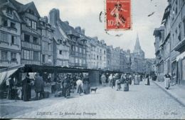 N°8647 -cpa Lisieux -le Marché Aux Fromages- - Marchés
