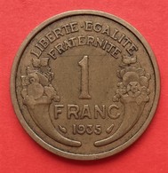 1 Franc Morlon - 1935 - - 1 Franc