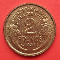 2 Francs Morlon - 1931 - - 2 Francs