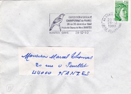 Flamme De L'Exposition D'oiseaux Championnat De France 1980 - Mechanical Postmarks (Advertisement)