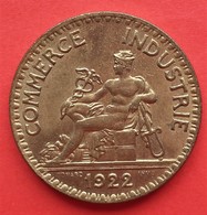 2 Francs Chambres De Commerce - 1922 - - 2 Francs