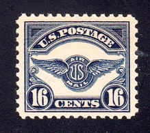 STATI UNITI 1923 POSTA AEREA UNIFICATO N. A5 SCOTT# C5 GRADE  VF- XF-85  MNH OG NH EXHIBITION QUALITY PSE CERTIFICATE - 1b. 1918-1940 Nuevos