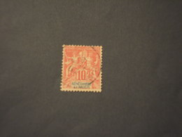 SENEGAL NIGER - 1903 ALLEGORIA  10 C. - TIMBRATO/USED - Usati