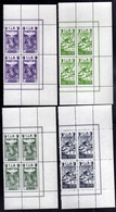 CLN AOSTA 1944 SOGGETTI VARI SERIE COMPLETA DENTELLATA PERF. COMPLETE SET MNH - Comitato Di Liberazione Nazionale (CLN)