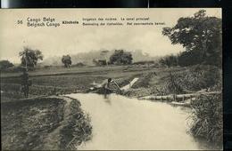 Carte Neuve N° 53. Vue: 56. Irrigation Des Rizières. Le Canal Principale. - Entiers Postaux