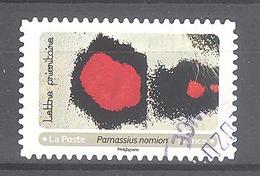 France Autoadhésif Oblitéré N°1808 (Effets Papillons - Parnassius Nomion) (cachet Rond) - Used Stamps