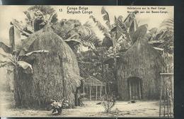 Carte Neuve N° 53. Vue: 13. Habitations Sur Le Haut-Congo. - Interi Postali