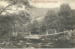SHAKEY BRIDGE - LLANDRINDOD WELLS - LOCAL PUBLISHER - WITH GOOD LLANDRINDOD WELLS POSTMARK - Radnorshire