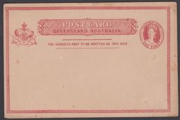 1880. QUEENSLAND AUSTRALIA  ONE PENNY POST CARD VICTORIA. () - JF304905 - Briefe U. Dokumente