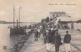 Agde                34  Le Quai Du Grau    (Voir Scan) - Agde