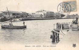 Agde                34            Port Sur L'Hérault       (Voir Scan) - Agde