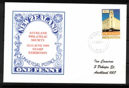 NZ 1999 Limited Edition FDC Of APS Stamp Exhibition ZZ133 - Brieven En Documenten