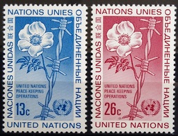 NATIONS-UNIS  NEW YORK                   N° 257/258                     NEUF** - Ungebraucht