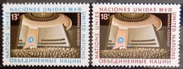 NATIONS-UNIS  NEW YORK                   N° 292/293                     NEUF** - Unused Stamps