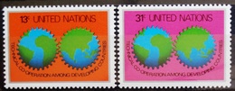 NATIONS-UNIS  NEW YORK                   N° 294/295                     NEUF** - Nuevos