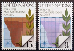 NATIONS-UNIS  NEW YORK                   N° 304/305                     NEUF** - Unused Stamps