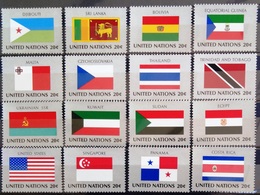 NATIONS-UNIS  NEW YORK                   N° 341/356                     NEUF** - Nuovi