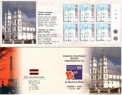 Latvia 1999 . PhilexFrance '99. Aglona, V:15. Booklet Of 6 .   Michel # 505   MH - Lettonie