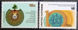 NATIONS-UNIS  NEW YORK                   N° 357/358                     NEUF** - Nuevos