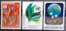 NATIONS-UNIS  NEW YORK                   N° 359/361                     NEUF** - Unused Stamps