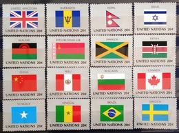 NATIONS-UNIS  NEW YORK                   N° 390/405                     NEUF** - Nuevos