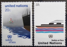 NATIONS-UNIS  NEW YORK                   N° 385/386                     NEUF** - Nuevos