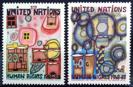 NATIONS-UNIS  NEW YORK                   N° 406/407                     NEUF** - Neufs