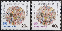 NATIONS-UNIS  NEW YORK                   N° 408/409                     NEUF** - Unused Stamps