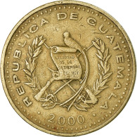 Monnaie, Guatemala, Quetzal, 2000, TB+, Nickel-brass, KM:284 - Guatemala
