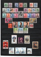 42 TIMBRES HONG KONG OBLITERES  DE 1903 à 1999              Cote : 46,30 € - 1941-45 Occupazione Giapponese