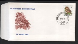BUZIN / FDC / COB 2189 / GROSBEC CASSE-NOYAUX - 1985-.. Pájaros (Buzin)